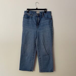 Madewell Women's Perfect Vintage Wide Leg Blue Jeans